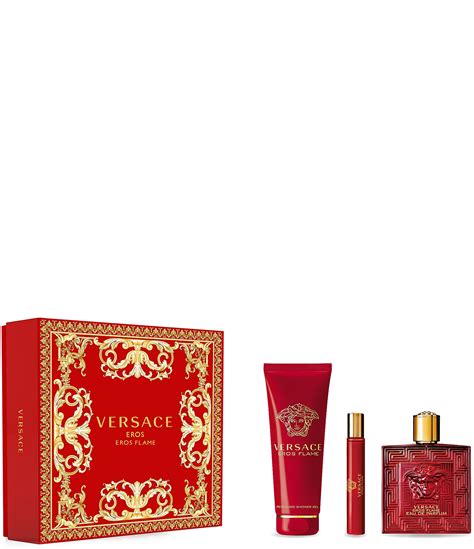 versace eros gift set 50ml with wallet|Versace Eros flame gift set.